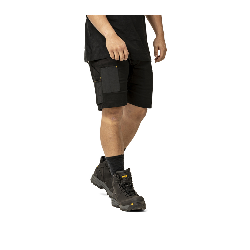 Caterpillar Clothing Pakistan - Caterpillar Machine Mens Work Shorts Black (173528-RYI)